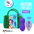 Vibrating vaginal balls with rotating pearls and remote Foxy