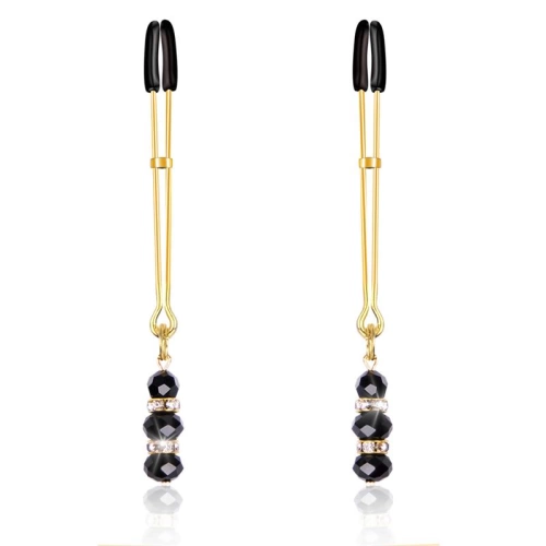 Fetish Addict Stoned Nipple Clamps