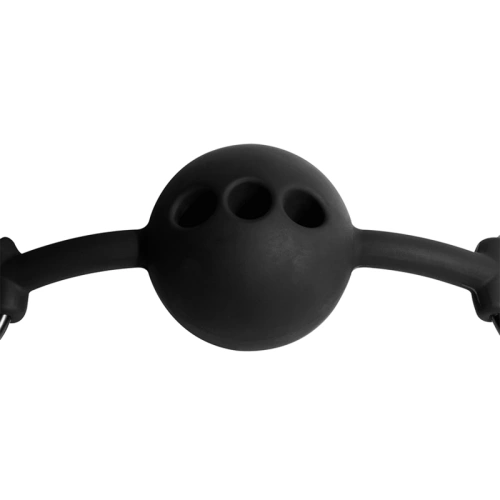 Silicone Mouth Ball with Breathing Holes Fetish Submissive Breathable Ball Gag [3]