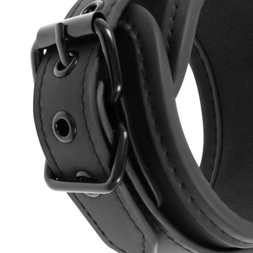 Nina - Fetish Submissive Doggy Style Wrist Restraints with Handle [6]