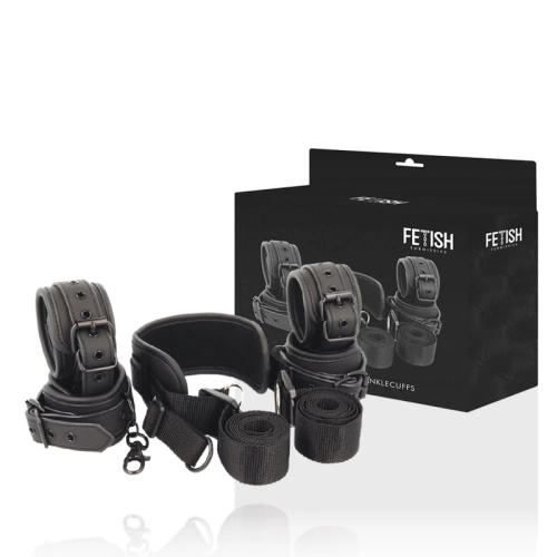 Nina - Fetish Submissive Wrist Ankle and Neck Restraint Set [9]