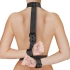 Set of adjustable restraints - collar with leather cuffs Fetish Submissive Restraint Set [1]