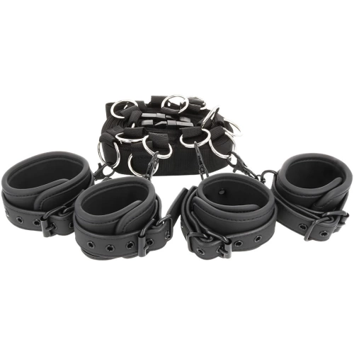 Fetish Submissive Deluxe Bed Restraint Set [1]
