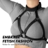 Fetish Submissive Adjustable Faux Leather Harness [3]