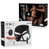 Strap on belt with realistic dildo and bullet vibrator with remote Cyber ​​Strap S [12]