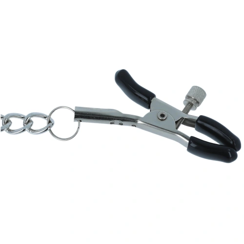Silicone mouth ball and fetish tentation chain breast clips [3]