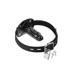 Mouth strap with dildo Penis Gag T2