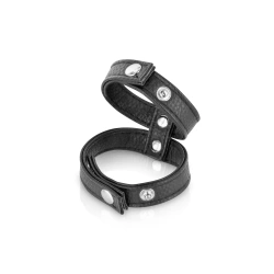 Fetish Tentation double leather penis strap