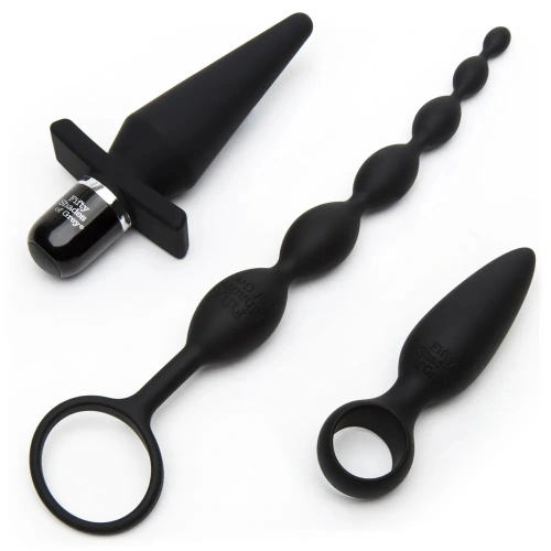 Fifty Shades of Gray Pleasure Overload Anal Toy Starter Set of 4 [1]