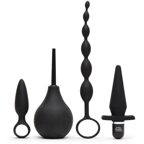 Fifty Shades of Gray Pleasure Overload Anal Toy Starter Set of 4