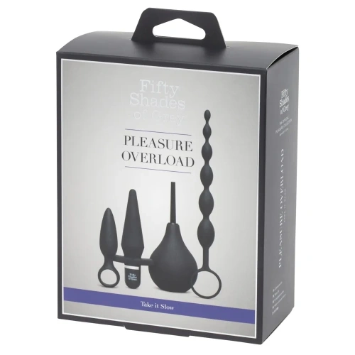 Fifty Shades of Gray Pleasure Overload Anal Toy Starter Set of 4 [6]
