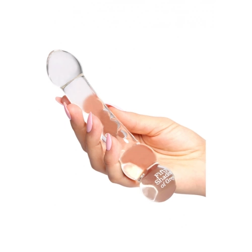 Luxury glass double dildo Drive me crazy