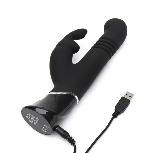 Greedy Girl from 50 Shades Of Gray G-spot Rabbit Vibrator with Up and Down Motion [5]