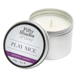 Dilyana- Fifty Shades Of Gray Play Nice vanilla scented massage candle