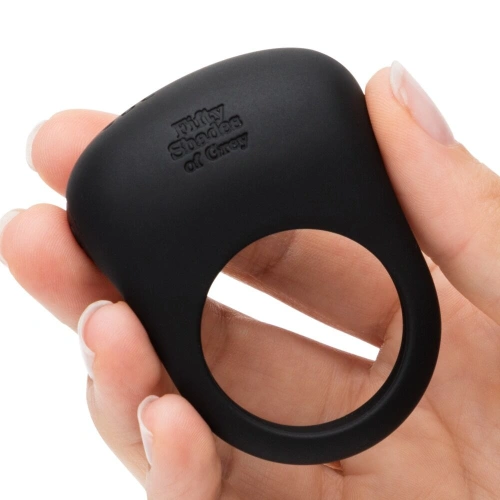 Nina - Rechargeable Vibrating Penis Ring Fifty Shades of Gray Sensation [3]