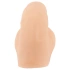 **Nina - Realistic Soft FTM Dildo Fleshlight Mr. Limpy L light flesh color [8]