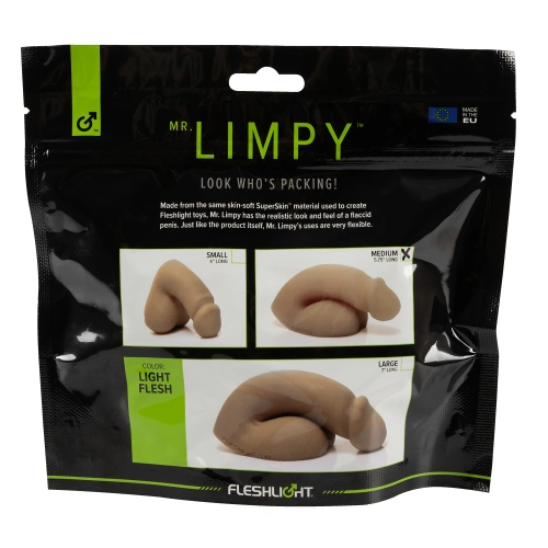 **Not in NEW - Nina - Realistic Soft FTM Dildo Fleshlight Mr. Limpy M light flesh color [9]