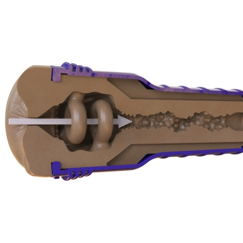 Color-Ju - Anus Masturbator Fleshlight Boost Blast Female mocha [4]