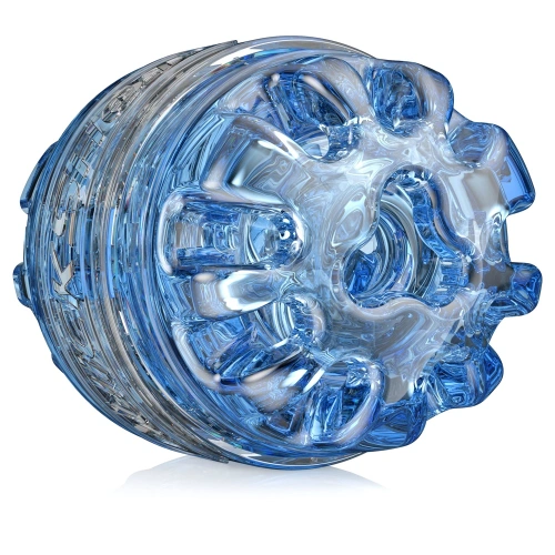 Nina - Compact and discreet original Fleshlight Quickshot Turbo Blue Ice masturbator [2]
