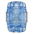 Nina - Compact and discreet original Fleshlight Quickshot Turbo Blue Ice masturbator