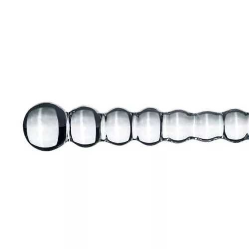 Gildo 20 long embossed glass dildo [2]