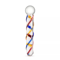 Glass dildo with relief Gildo #10