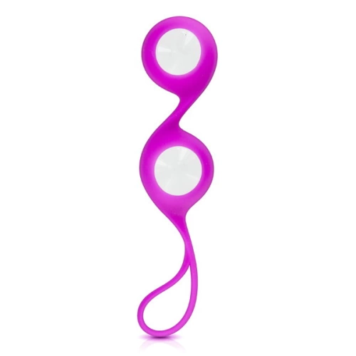 Vaginal beads made of honey. silicone and Cristal glass
