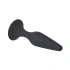 Butt plug made of 100% silicone First Plug S black [1]