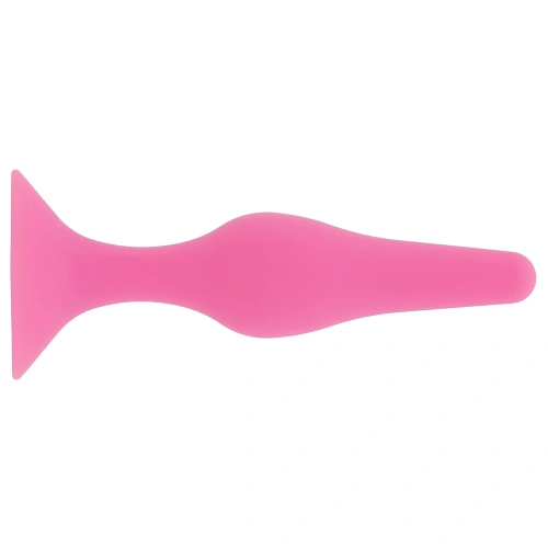 Small butt plug made of 100% silicone Glamy Soft Plug S pink [2]