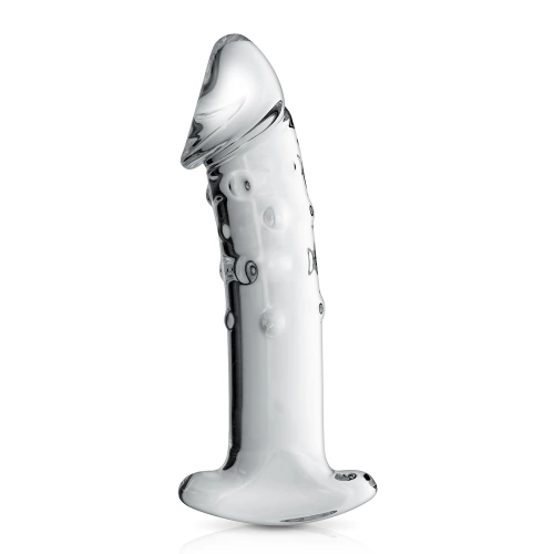 Luxury glass dildo Glossy #3 transparent