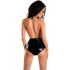 Sexy bodysuit with wet effect Wetlook Alessia black [2]