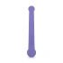 Nina - Double Ended Leah Rechargeable Silicone Vibrator Purple [4]