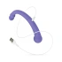 Nina - Double Ended Leah Rechargeable Silicone Vibrator Purple [5]