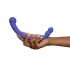 Nina - Double Ended Leah Rechargeable Silicone Vibrator Purple [7]
