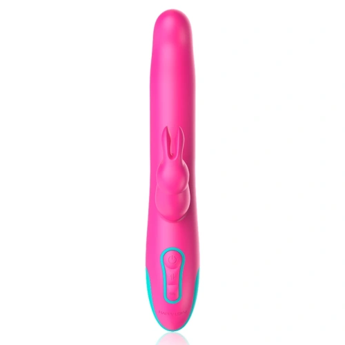 Dilyana- Rechargeable rabbit vibrator made of silicone with rotating beads Pluto [1]