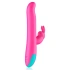 Dilyana- Rechargeable rabbit vibrator made of silicone with rotating beads Pluto