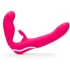 Happy Rabbit rechargeable silicone 2 in 1 strap-on with rabbit vibrator [1]