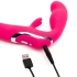 Happy Rabbit rechargeable silicone 2 in 1 strap-on with rabbit vibrator [2]
