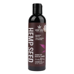 Massage oil with hemp Skinny Dip 237 ml