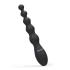 Nina - Rechargeable Silicone Anal Beads with LED Display Beaded Anal Gear Black [4]