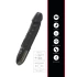 Nina - Rechargeable silicone realistic vibrator with display Anal Power black [4]