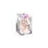 Metal butt plug jewel rose gold with crystal Pink Angel M [1]