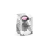 Hidden Eden silicone butt plug with pink crystal size S [1]