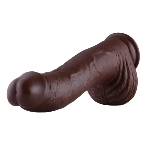 Big dildo for sex machine Hismith Monster Series HSA26 brown [1]