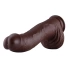 Big dildo for sex machine Hismith Monster Series HSA26 brown [1]