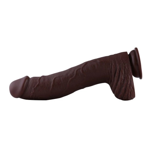 Big dildo for sex machine Hismith Monster Series HSA26 brown [5]