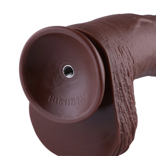 Big dildo for sex machine Hismith Monster Series HSA26 brown [7]
