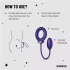 Measurements are taken from the net and may not be exact.*Dilyana- Eclipse Silicone Vibrating Anal Stimulator Penis Ring [11]