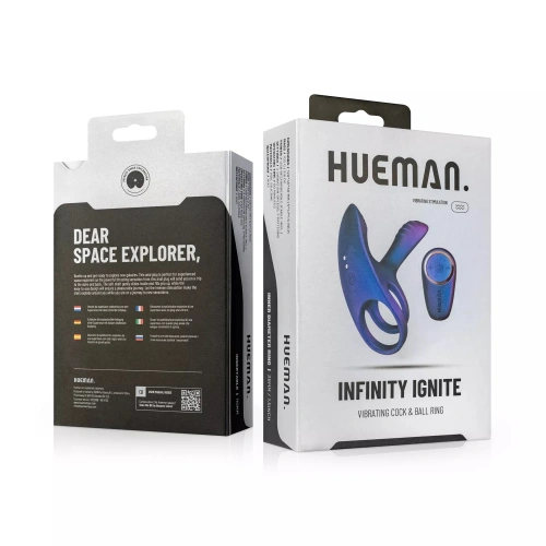 Nina - Luxury vibrating penis ring - vibrator for couples with Hueman Infinity Ignite remote control [16]