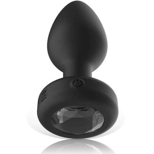 Vibrating anal jewel with remote Ibiza size L [1]